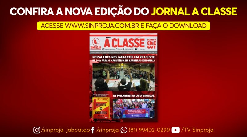 Jornal A Classe – 19/04/2022